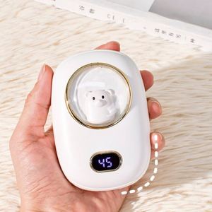 2026 New Arrivals Portable Novelty Gift Sets <b>Bears</b> USB Rechargeable <b>Cute</b> Hand Warmer Mini Mobile Silicone Power Bank - Product Image 1