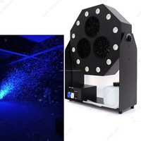 Haute qualité 120W Rotation automatique Bubble Maker 12 pièces RGBW LED DMX Source d'alimentation électrique pour les activités de fête en plein air de mariage