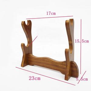 <span class=keywords><strong>Support</strong></span> de sol en bois <span class=keywords><strong>pour</strong></span> <span class=keywords><strong>katana</strong></span> japonais à 1/2/3/4 niveaux, présentoir décoratif <span class=keywords><strong>pour</strong></span> épées de samouraï et couteaux de cosplay - Product Image 3
