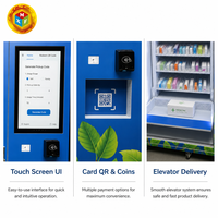 Distributeur automatique de médicaments pour pharmacie, écran tactile 22 pouces, livraison par ascenseur, 600-800 articles, 4G WiFi Bluetooth