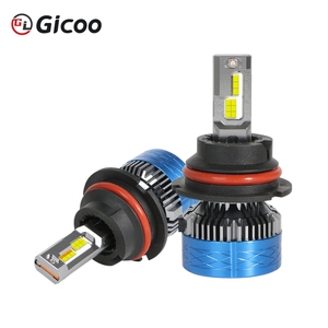 Nouvelles ampoules LED H4 H1 H3 H13 CSP pour voiture, 20000LM 140W, tricolores, ultra-lumineuses (6000K 4300K 3000K), compatibles H7 H11 9005 9006 5202 - Product Image 5