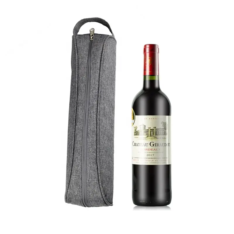 Eaheopono — sac Portable OEM pour bouteille unique, contenant isolé, à la mode, de refroidissement de bouteille de vin