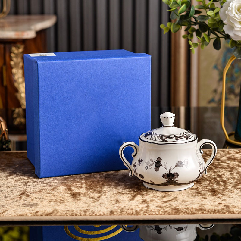 White Sugar pot