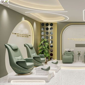 Silla de salón de pedicura de lujo con sistema de chorro de <span class=keywords><strong>hidromasaje</strong></span> - Product Image 3