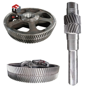 Machines de découpe d'engrenages de grande taille à usage intensif pour la fabrication de demi-engrenages, d'anneaux d'engrenages hélicoïdaux non standard et d'anneaux d'engrenages en chevrons - Product Image 1