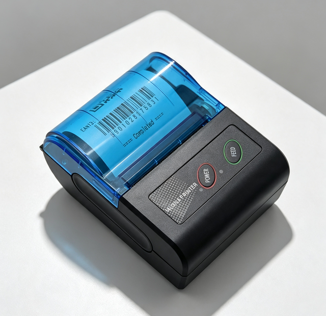 Wireless Handheld 58mm Thermal Printer for USB 1000mAh Battery 200DPI Resolution for Receipt/Bill Printing 1-Year Warranty
