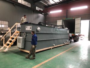 Wwtp hệ thống xử lý nước thải làm sạch nhà cung cấp daf đơn vị giải thể không khí nổi - Product Image 5