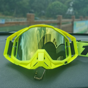 Lunettes de soleil Y2K à monture large monobloc de haute qualité, technologie future, revêtement bleu UV400, pour sports de plein air et cyclisme ANX9318 PC F - Product Image 3