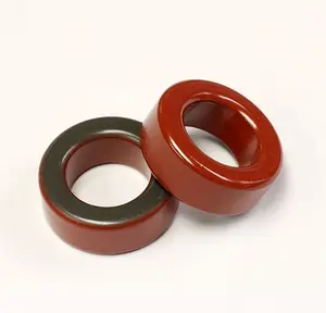 High frequency Soft magnetic core ring Iron powder core T157-2 Mn-Zn ferrite / High flux /Mpp/Sendust magnetic Toroidal cores