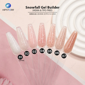 Nhiệt thấp tự san lấp mặt bằng độ cứng long lanh Nail mở rộng lâu dài Hema miễn phí Builder Nail Gel TPO miễn phí tuyết rơi Gel Builder - Product Image 4
