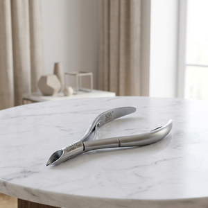 KS-03 Stainless Steel <b>Nail</b> Clipper Curved Blade Wide Jaw Opening Professional Finger <b>Nail</b> <b>Tool</b> Sharp Bevel Tip Simple Style - Product Image 2