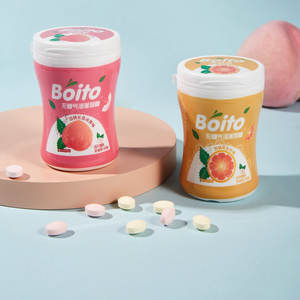 Todo Tipo de Mentas de burbujas de sabor a fruta, embalaje de gran capacidad, rodajas de azúcar de color, sabor a limón, sabor a melocotón, mentas frescas de <span class=keywords><strong>soda</strong></span> - Product Image 4