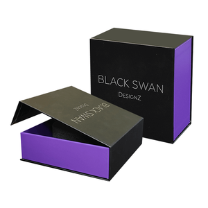 Custom Luxury Fashion Logo Print Paper Men Belt Boxes Packaging Rigid <b>Magnetic</b> Gift <b>Box</b> with Sponge Embossing & UV Coating - Product Image 3