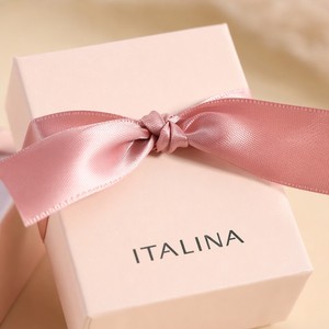 Pink Custom Jewelry Paper <b>Box</b> <b>Gift</b> Packaging Lid and Base Ribbon Bow Necklace <b>Earring</b> Presentation <b>Box</b> - Product Image 1