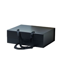 Boîte cadeau magnétique de luxe personnalisable pour bougie, avec impression UV en relief, recyclable, pliable, couvercle rigide en carton, papier personnalisé