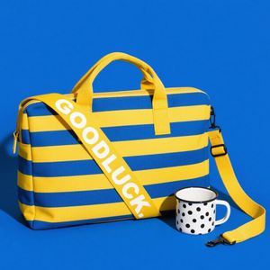 Wholesale High - Quality <b>Mini</b> Cotton Tote Bags: Striped Canvas Cotton Lady Shopping Bags for Women - Product Image 1