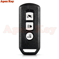 Carcasa de llave inteligente remota K77 K01 K97 K96 K0R K0W para motocicleta Honda, scooter, 2/3 botones