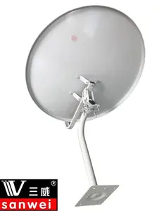 Banda ku 75 centimetri forte antenna satellitare piatto