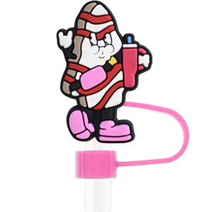 Accesorios de Decoración Navideña al por Mayor, Tapones Universales de 10 mm para Pajitas, Protección Contra el Polvo, Material de Silicona, Hebilla para Fiestas - Product Image 6