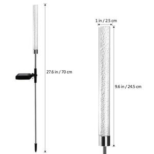 Đèn Led Thay Đổi Màu RGB Đèn Led Sân Vườn Bằng Thép Không Gỉ Ip65 + Acrylic Đèn Cột Dây Cảnh Quan Bãi Cỏ - Product Image 2