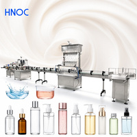 Machine de remplissage de crème cosmétique pour produits de soin de la peau, lotion, beurre corporel en pot et flacon de 30 ml HNOC