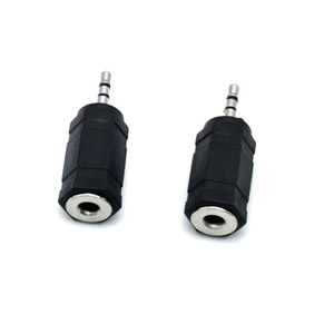 De plástico y cobre de <span class=keywords><strong>2</strong></span>,5mm mono macho a <span class=keywords><strong>3</strong></span>,5mm ESTÉREO/mono jack Adaptador de audio - Product Image 3