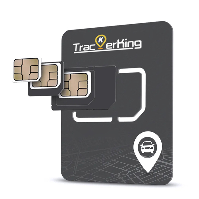 Trackerking International IoT Data Works Unlimited IoT Sim Card Roaming Card SIM Card for GPS Tracker Device