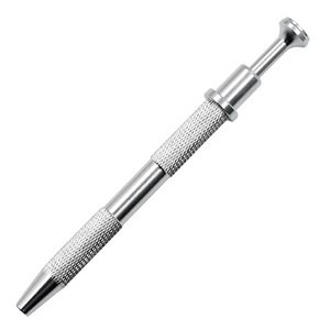 Pince de précision bleue en aluminium pour extraire les puces IC et les vis, idéale pour la réparation électronique et la manipulation de bijoux - Product Image 2