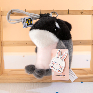 Juego de Peluches de Animales Marinos, con Delfín, Tiburón y Foca, Mini Peluches de Criaturas Marinas para Compañeros de Escritorio y Decoración de Oficina - Product Image 3