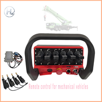 Control Remoto Inalámbrico a Prueba de Agua de Plástico para Grúas de Camión/Vehículos Mecánicos (Modelo Rojo RNP-TMLM) - 1 Año de Garantía