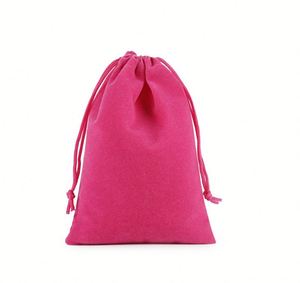 Bolsa de Terciopelo para Joyería y Cosméticos, Bolsa de Almacenamiento Pequeña con Cordón, Bolsa de Regalo Personalizada, Bolsa de Terciopelo para Joyas - Product Image 2