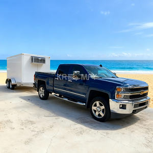 Street Vending Mobile <b>Ice</b> Cream Movable Refrigeration Units Concession Truck Carts Food Trailers Refrigerator Cooling Trailer - Product Image 2