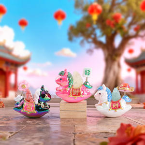 Scatola a Sorpresa con Cavallo in Resina - Manifesta Obiettivi con Pietre Energetiche Vere, Unisex, Età 7-12+ - Product Image 5