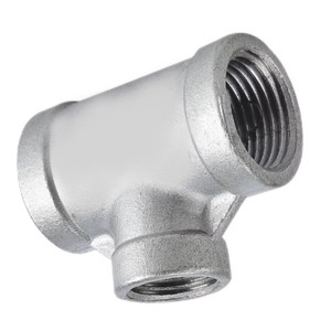Conector en T de Acero Inoxidable 316 de Alta Calidad de 1 Pulgada con Extremos Hembros, Superficie Lisa, OEM Personalizable, Flexible para Sistemas de Agua - Product Image 4