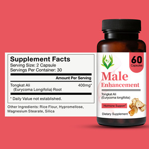 Complément alimentaire pour homme à marque privée, améliore la vitalité, l'endurance, la santé, la puissance masculine, contient des capsules de Tongkat Ali - Product Image 3