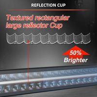 NUYEER Offroad 4X4 Camión 22 Pulgadas 100W Spot Flood Lamp Combo Light Led Bar