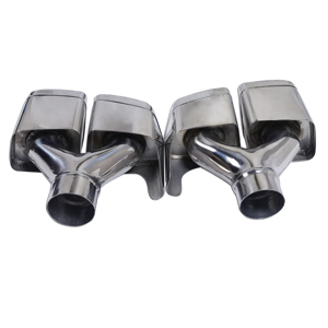 Tuyau d'échappement adapté pour C200 E200 E260 E300 S300 W204 W212 W221 Cls Modification à 63 embouts à quatre sorties - Product Image 6