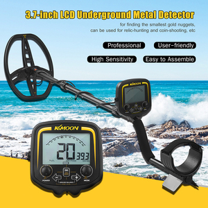 New KMOON/KXMOON TX-850 Underground Metal Detector LCD Screen Adjustable Stem 40-50" Waterproof Interchangeable Search Coil - Product Image 4