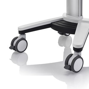 Troli Tablet rumah sakit dapat digerakkan keranjang medis <span class=keywords><strong>Ultrasound</strong></span> portabel dalam keranjang <span class=keywords><strong>Ultrasound</strong></span> medis logam - Product Image 3