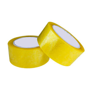 Fabrik großhandel 10-110m BOPP Jumbo Roll Selbst klebendes Klebeband Einseitiges transparentes klares braunes Verpackungs band - Product Image 6