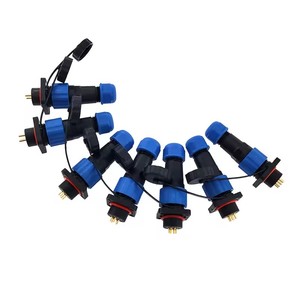 SP16 Wasserdichter Quadratischer Steckverbinder <span class=keywords><strong>2</strong></span>/<span class=keywords><strong>3</strong></span>/4/5/6/7/8/9-polig IP68 Stromkabelstecker Männlicher Stecker und Weibliche Buchse - Product Image 3