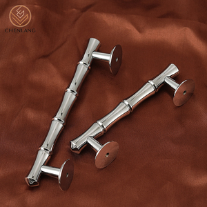 CHENLANG Bamboo Shape Brass Cabinet Handles <strong>Knobs</strong> for Kitchen <strong>Bedroom</strong> Bathroom Wardrobe-Durable Modern Furniture Hardware - Product Image 3