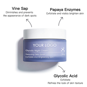 Korean Beauty Face <strong>Cream</strong> Exfoliate <strong>Aha</strong> Papaya Reducing Dark Spots Dullness Brightening Glycolic Night <strong>Cream</strong> - Product Image 3