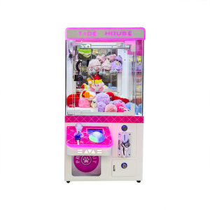 Machine de <span class=keywords><strong>jeu</strong></span> d'arcade miniature classique HuiXing DMC-25, machine à griffes, fonctionnement à pièces, angle de siège réglable, plateau en métal, plastique et bois - Product Image 4