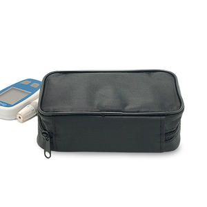 EA472 Borsa da Viaggio Portatile di Alta Qualità per Misuratore di Glicemia con Scomparti per Misuratore, Lancette, Penne e Medicinali - Product Image 2