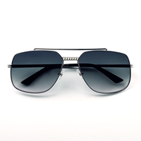 Lunettes de soleil polarisées carrées à monture intégrale TFB Metal CR39 unisexe, style rétro de luxe, nouvelle collection, haute qualité, élégantes, vente en gros
