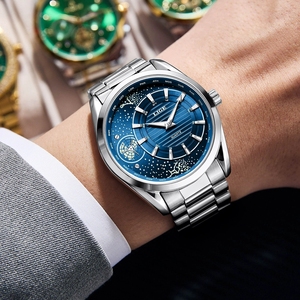 <span class=keywords><strong>Reloj</strong></span> de Lujo <span class=keywords><strong>LIGE</strong></span> para Hombre, Original, de Moda, para Hombre de Negocios, <span class=keywords><strong>Reloj</strong></span> de Pulsera de Cuarzo, Resistente al Agua, de Acero Inoxidable, <span class=keywords><strong>Reloj</strong></span> para Hombre - Product Image 3