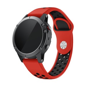 22mm <span class=keywords><strong>Bracelet</strong></span> En Silicone <span class=keywords><strong>Bracelet</strong></span> Pour <span class=keywords><strong>Garmin</strong></span> Fenix 5/Précurseur <span class=keywords><strong>935</strong></span> Montre intelligente - Product Image 1