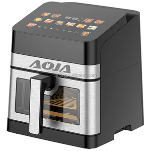 Friteuse à air chaud en acier inoxydable avec fenêtre de visualisation 8L, meilleure vente transfrontalière, grande friteuse sans huile, appareil électrique - Product Image 6
