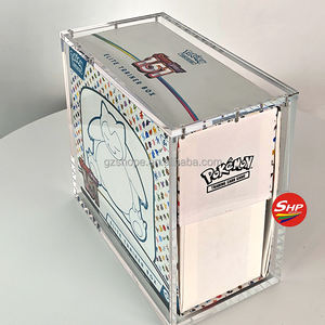 Estuche <span class=keywords><strong>de</strong></span> Exhibición Personalizado <span class=keywords><strong>de</strong></span> Acrílico SHP para Cartas Pokémon TCG Escarlata y Violeta 151, Cartas Pokémon Originales 151 Japonesas, Caja <span class=keywords><strong>de</strong></span> Sobres ETB - Product Image 5